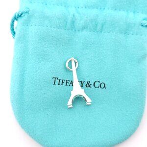 Vintage Tiffany & Co. Sterling Silver Eiffel Tower Paris France Charm Pendant